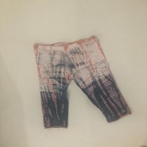 hard tail yoga pants tie dye SZ M
